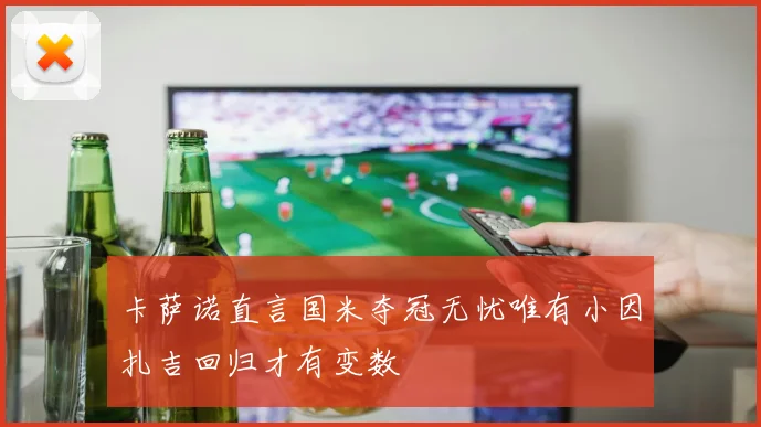 卡萨诺直言国米夺冠无忧唯有小因扎吉回归才有变数
