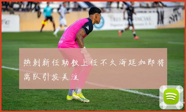 热刺新任助教上任不久海廷加即将离队引发关注